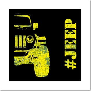 Jeep wrangler classic Posters and Art